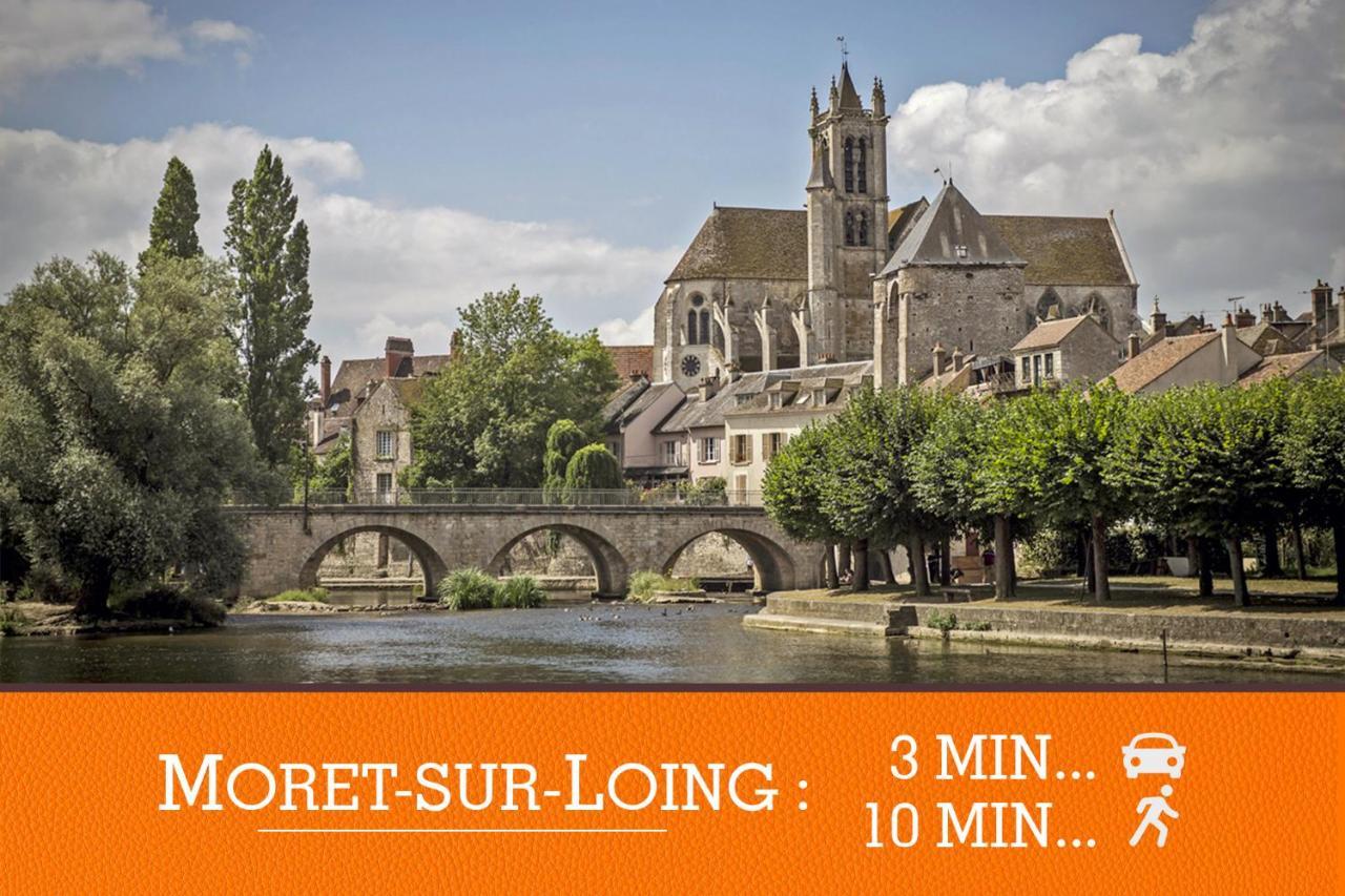 Duplex Standing 7Min➤Fontainebleau-Insead⎮45Min➤Paris Apartment Veneux-les-Sablons Exterior photo