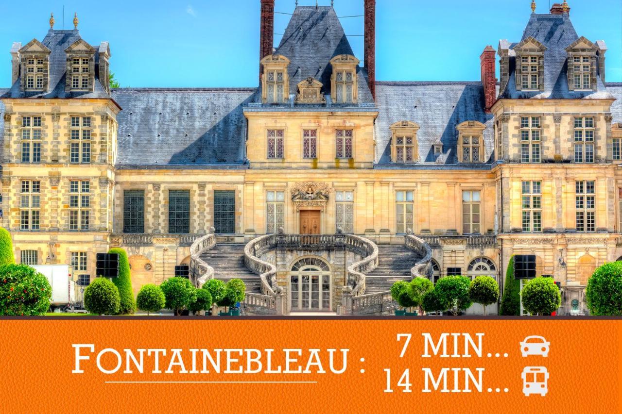 Duplex Standing 7Min➤Fontainebleau-Insead⎮45Min➤Paris Apartment Veneux-les-Sablons Exterior photo